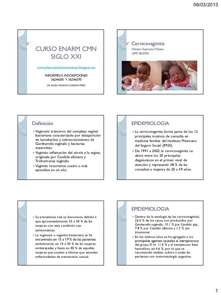 Practica candidiasis embarazo en clinica guia de el